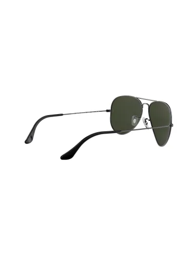 Ray-Ban napszemüveg - AVIATOR LARGE METAL - GUNMETAL / GREY GREEN