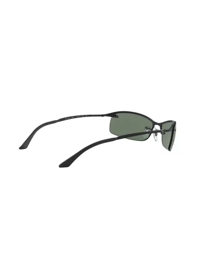 Ray-Ban napszemüveg - RB3183 - MATTE BLACK / GREEN
