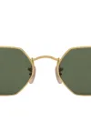 Ray-Ban napszemüveg - OCTAGONAL - GOLD / GREEN
