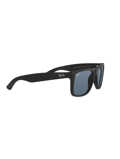 Ray-Ban napszemüveg - JUSTIN - BLACK RUBBER / DARK BLUE POLAR