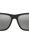 Ray-Ban napszemüveg - JUSTIN - RUBBER BLACK / GREY MIRROR SILVER