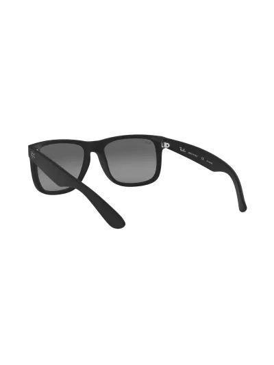 Ray-Ban napszemüveg - JUSTIN - BLACK RUBBER / POLAR GREY GRADIENT