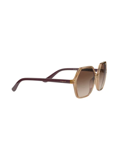 Vogue Női napszemüveg - TRANSPARENT CARAMEL / BROWN GRADIENT
