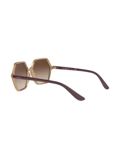 Vogue Női napszemüveg - TRANSPARENT CARAMEL / BROWN GRADIENT