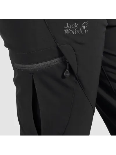 Jack Wolfskin Chilly Track XT Pants Women Női Túranadrág - black