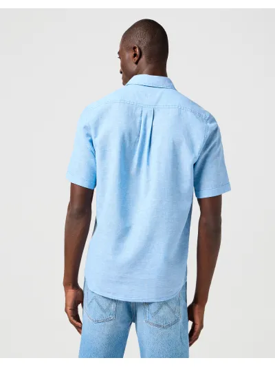 Wrangler - SS 1 PKT SHIRT / PACIFIC BLUE - Férfi ing