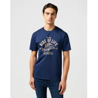 Wrangler - AMERICANA TEE / NAVY - Férfi póló