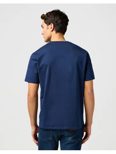 Wrangler - AMERICANA TEE / NAVY - Férfi póló