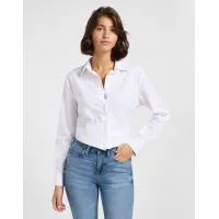 Lee - POCKETLESS SHIRT / BRIGHT WHITE - Női blúz