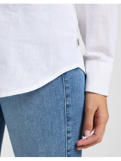 Lee - POCKETLESS SHIRT / BRIGHT WHITE - Női blúz