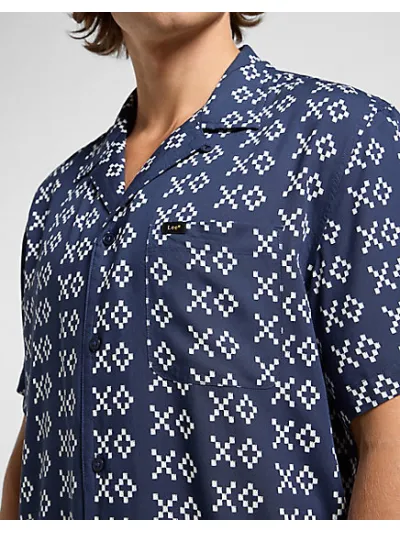 Lee - RESORT SHIRT / RIVET ECRU - Férfi ing