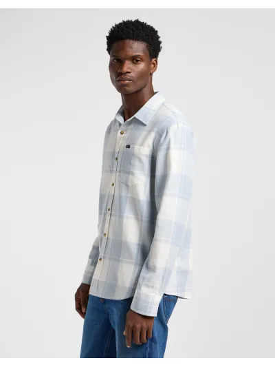 Lee - MERCANTILE SHIRT / ECRU CONCRETE - Férfi ing