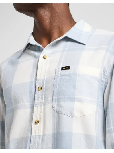 Lee - MERCANTILE SHIRT / ECRU CONCRETE - Férfi ing
