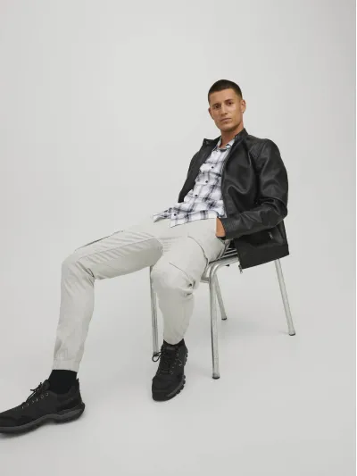 Jack & Jones - Paul Flak Cargo - Férfi farmernadrág