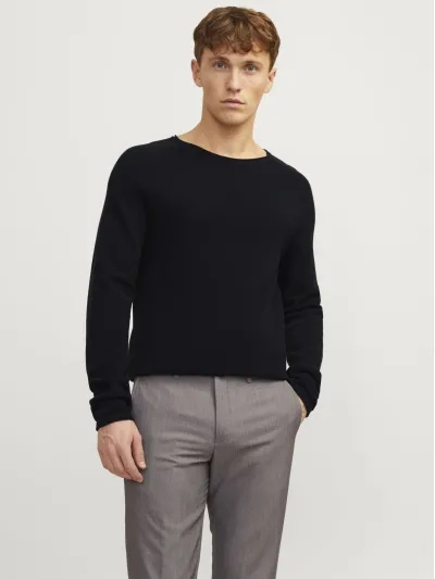Jack & Jones - Hill - Elegáns Férfi pulóver