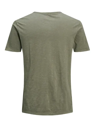 Jack & Jones - Split Neck - Férfi póló