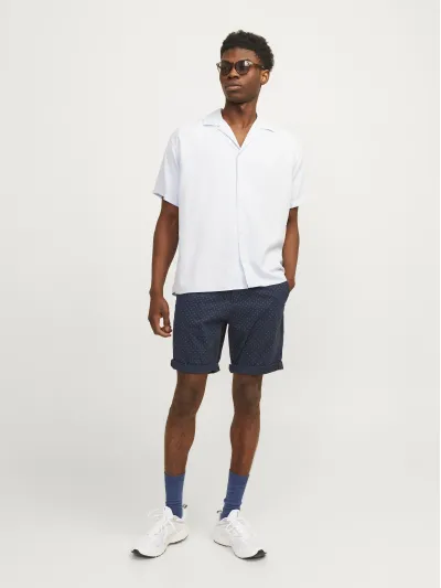 Jack & Jones - Bowie / Navy Blazer - Férfi rövidnadrág
