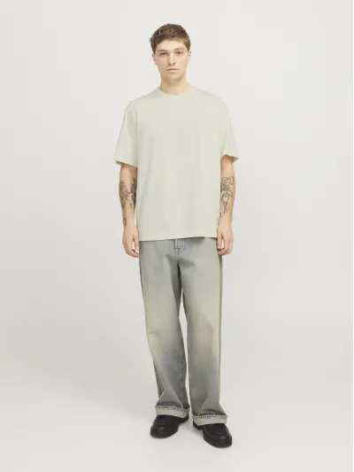 Jack & Jones - Paros Easter Sketch / Antique White - Férfi póló