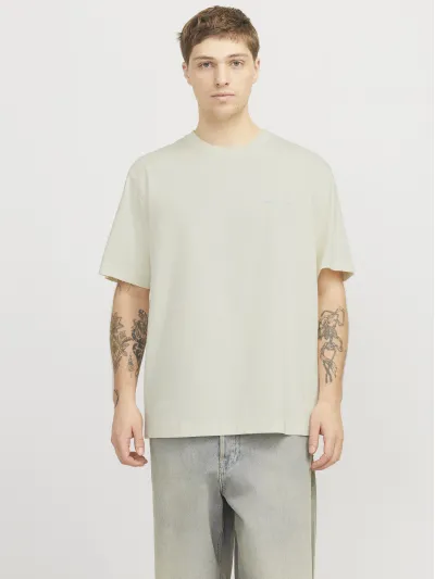 Jack & Jones - Paros Easter Sketch / Antique White - Férfi póló