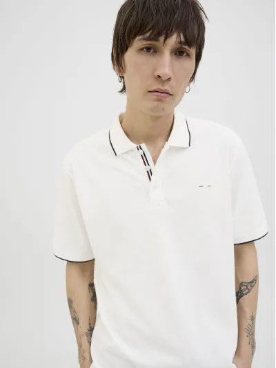 Jack & Jones - Galléros Férfi póló