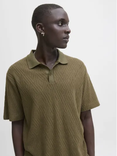 Jack & Jones - Galléros Férfi póló