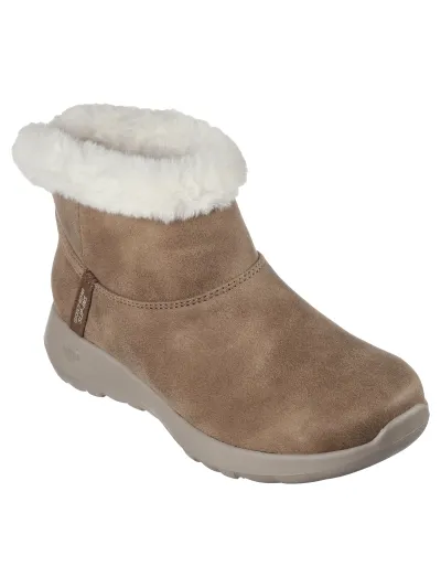 Skechers - On The Go Joy / Cozy - Slip-Ins Bélelt Női Bokacsizma