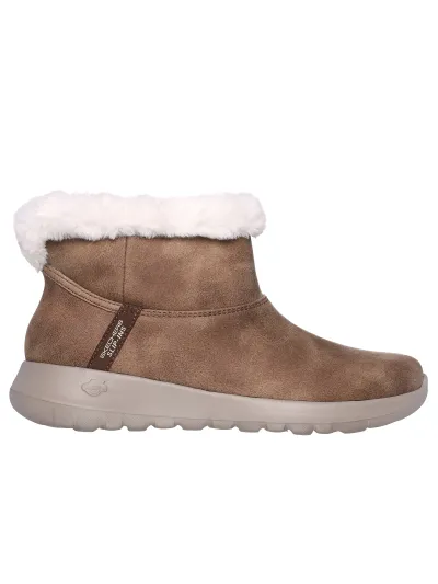 Skechers - On The Go Joy / Cozy - Slip-Ins Bélelt Női Bokacsizma