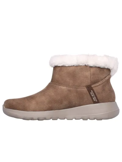 Skechers - On The Go Joy / Cozy - Slip-Ins Bélelt Női Bokacsizma