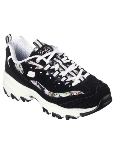 Skechers - D'Lites / Booming - Bőr Sneaker Női utcai cipő