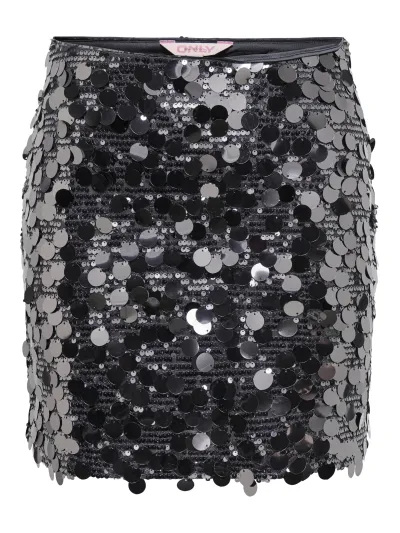 ONLY - Jadel Sequins - Női szoknya