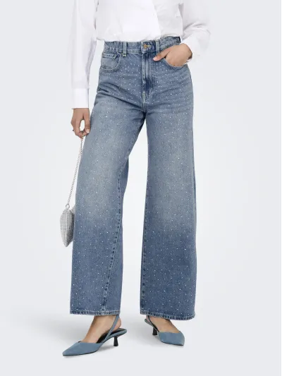 ONLY - Hope / Rhinestone - Női farmernadrág