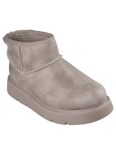 Skechers - Keepsakes / Snow - Bélelt Női bokacsizma