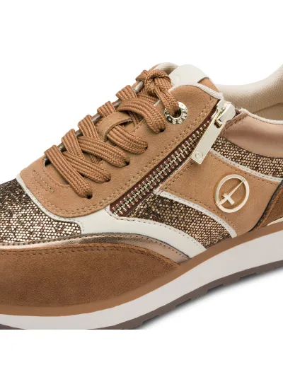 Tamaris - Bőr Sneaker Női utcai cipő