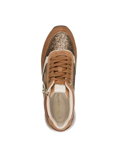 Tamaris - Bőr Sneaker Női utcai cipő