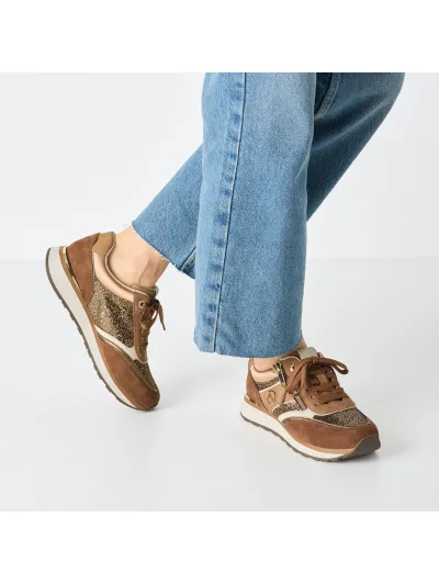 Tamaris - Bőr Sneaker Női utcai cipő