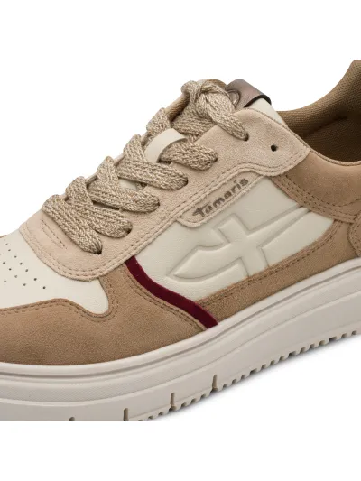 Tamaris - Bőr Sneaker Női utcai cipő