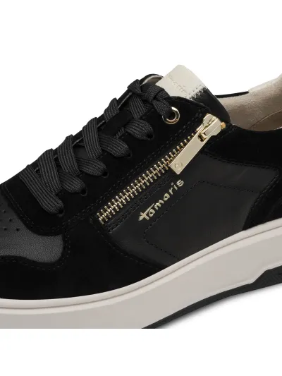 Tamaris - Bőr Sneaker Női utcai cipő