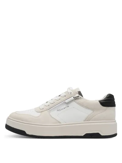 Tamaris - Bőr Sneaker Női utcai cipő