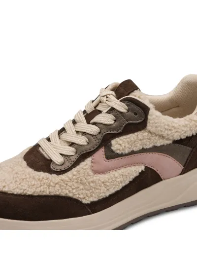 Tamaris - Bőr Sneaker Női utcai cipő