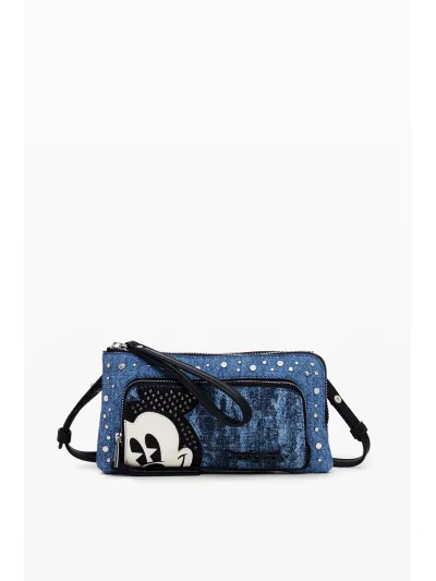 Desigual - Mickey Denim Edge Lisa - Női oldaltáska