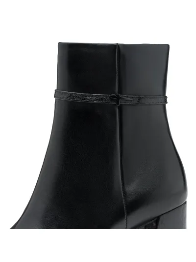 Tamaris - Bőr Női bokacsizma