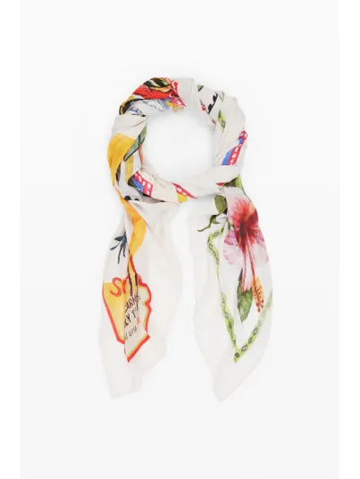 Desigual - PARADISE RECTANGLE - Női sál