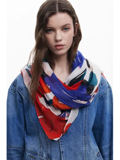 Desigual - LYRA RECTANGLE BIG - Női sál