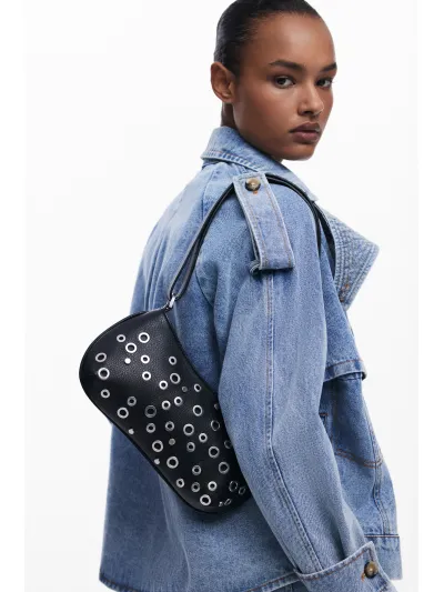 Desigual - REBEL ALSACIA BLACK - Női oldaltáska