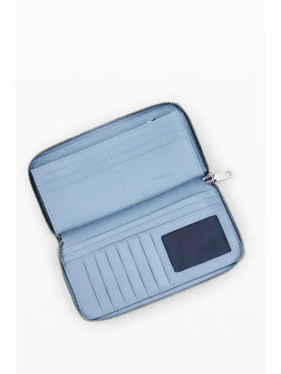 Desigual - YOKO PU DENIM FIONA - Női pénztárca