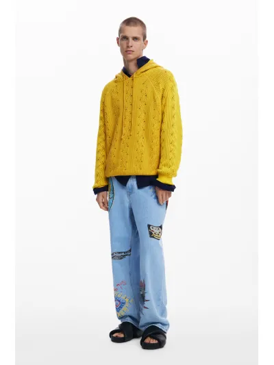 Desigual - JOSE - Sportos Férfi pulóver