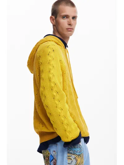 Desigual - JOSE - Sportos Férfi pulóver