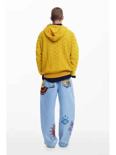 Desigual - JOSE - Sportos Férfi pulóver