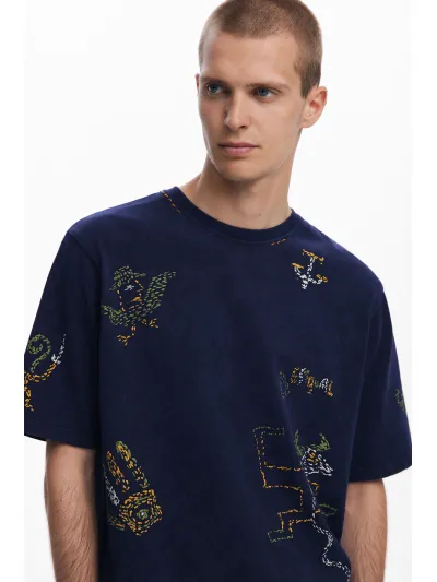 Desigual - JAVI - Férfi póló