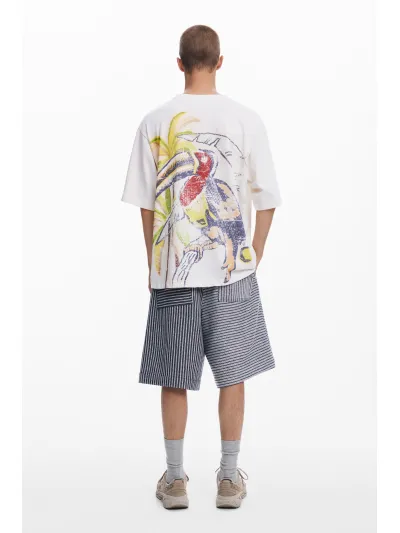 Desigual - PACO - Férfi póló